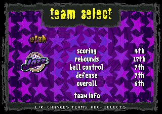 NBA Live 97 screenshot 5 for Playstation